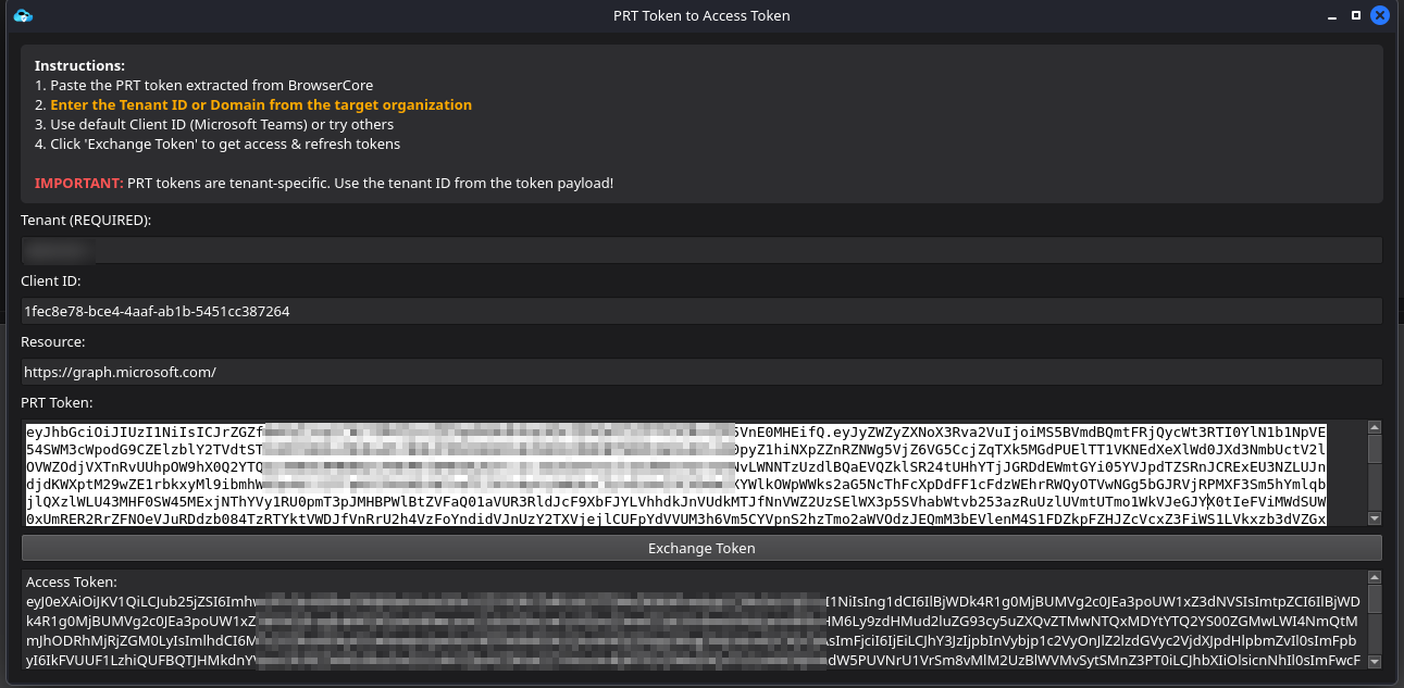 ANIMO PRT Token to Access Token module